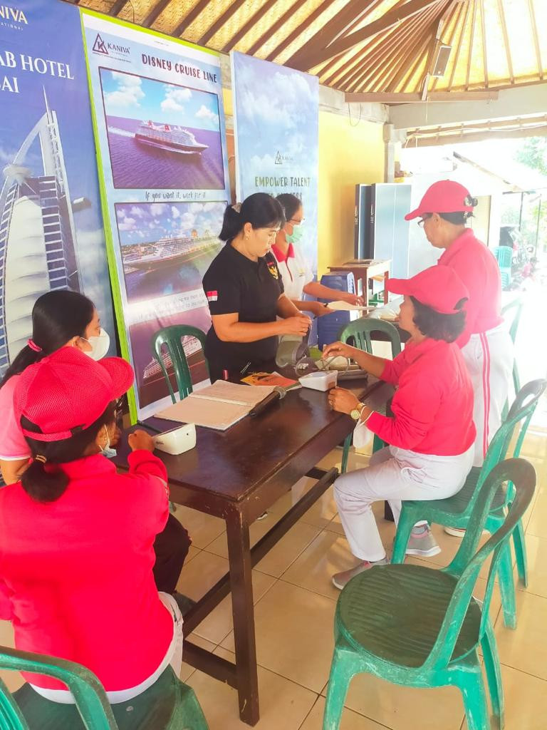 Pelaksanaan posyandu Lansia di UPTD Puskesmas Mwngwi I.